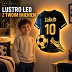 Personalizowane lustro LED LAKSELI