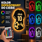 Personalizowane lustro LED LAKSELI